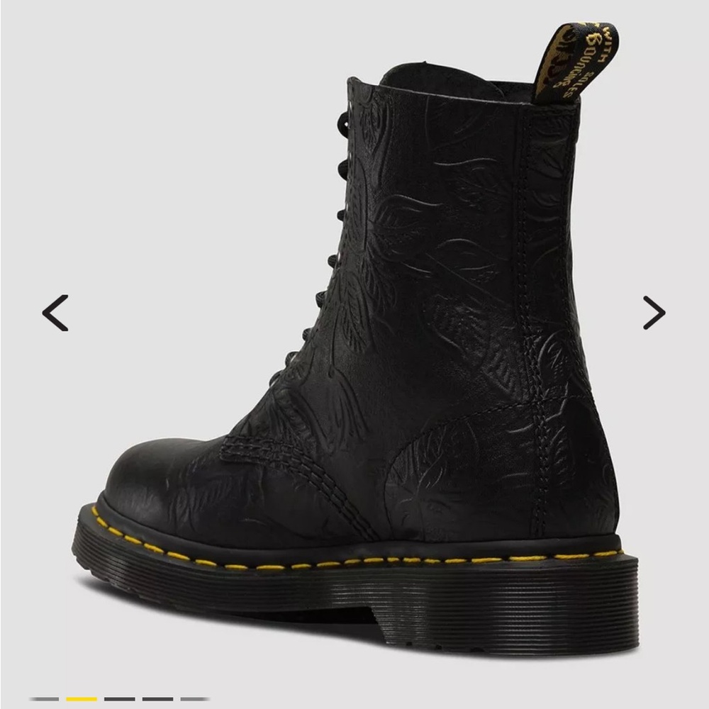 Dr. Marten 1460 PASCAL FLORAL EMBOSS - Picture 2 of 9